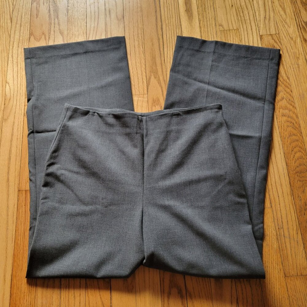 Talbots Womens Grey Dress Pants Size 14
